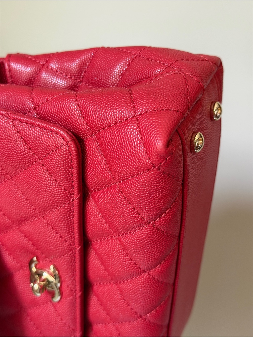 Chanel Caviar Lizard Embossed Quilted Mini Coco Handle Flap Bag - Picture 10 of 13